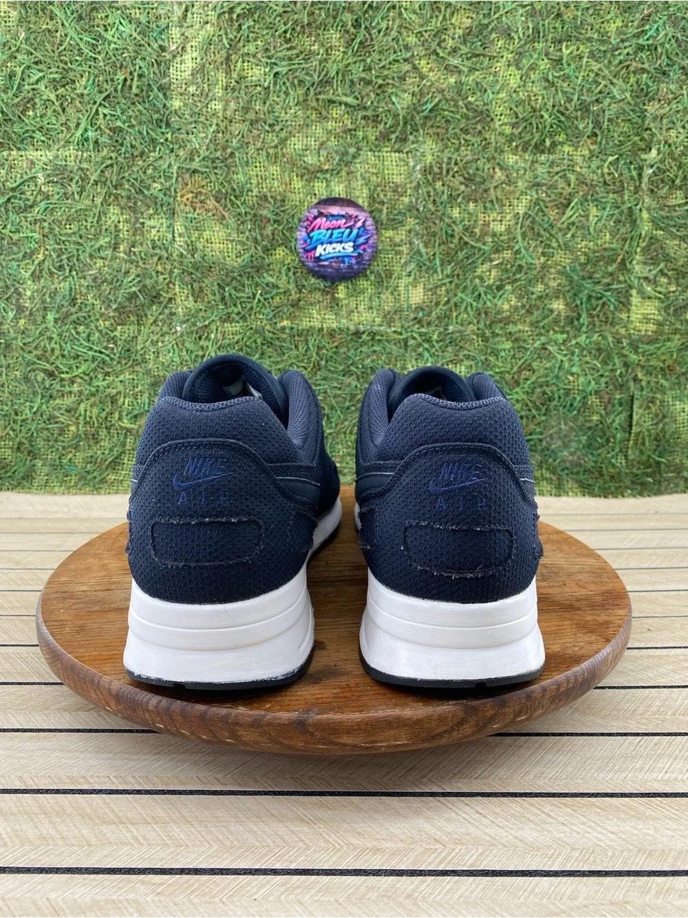 Nike AIR PEGASUS '89 TXT Lifestyle Shoes- Dark Obsidian Athletic Sneakers